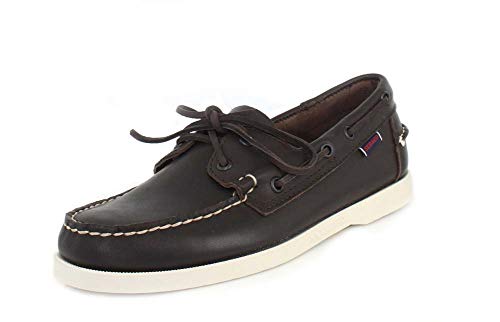 Sebago Docksides Portland, Zapatos para Hombre, Marrón (Dk Brown 901), 42 EU