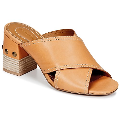 See By Chloé Sb30083 Zuecos Mujeres Camel - 35 - Zuecos (Mules) Shoes