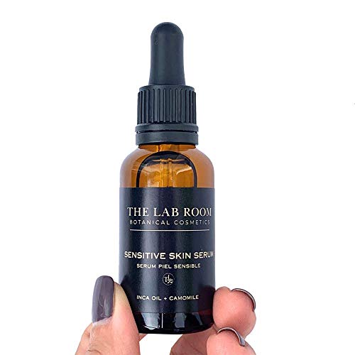 Serum Facial para Piel Sensible The Lab Room Sensitive Skin Serum 30ml, Aceite Facial Antiarrugas que Calma y Regenera la Piel con Caléndula y Rosa Mosqueta