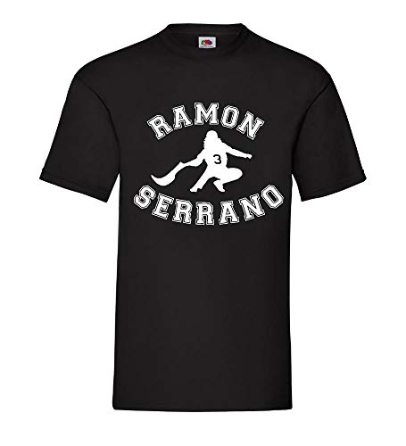 Shirt84.de - Camiseta de manga corta para hombre, diseño de Ramon Serrano Negro M