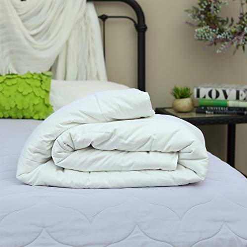 Silk Bedding Direct Edredón Relleno de Seda de Morera. Tamaño Queen. Peso de Primavera/Otoño. Hipoalergénico. 225cm x 220cm. CERTIFICACIÓN: Oeko-Tex® Standard 100. Precio DE Venta BAJO