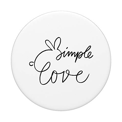 Simple Love Madre Conejo Regalo Suéter Conejo PopSockets PopGrip Intercambiable