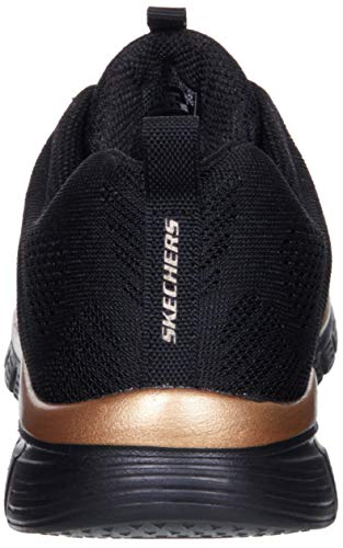 Skechers Graceful Get Connected, Zapatillas Mujer, Black, 36.5 EU