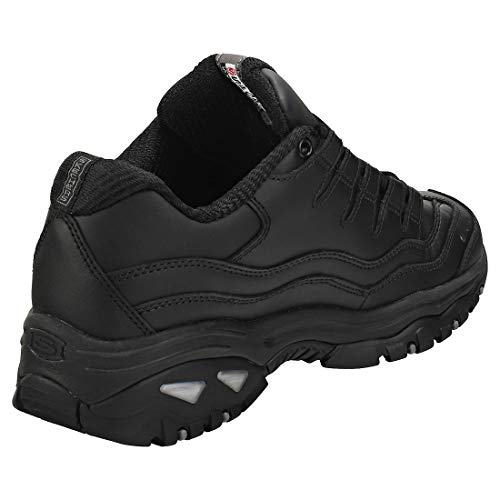 Skechers Sport-Energy, Zapatillas Mujer, Negro (BBK Black Smooth Leather), 39 EU