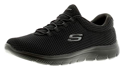 Skechers Summits - Zapatillas Deportivas, Mujer, Negro, 38 EU