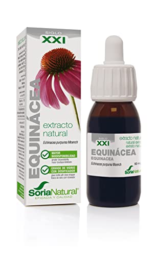 Soria Natural - Extracto Equinacea S.XXI- Complemento alimenticio – Potencia las defensas naturales - 50 ml