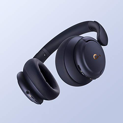 Soundcore de Anker Life Q30 Auriculares Inalámbricos Bluetooth Diadema, Cascos Inhalabricos Bluetooth, Auriculares Cancelación de Ruido Activa Híbrida, Hi-Fi Sonido, 40 h, EQ en App, Modos Varios