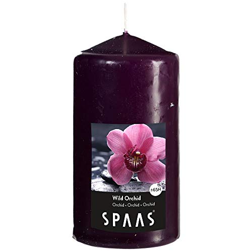 Spaas Vela Cilindro 80/150 perfumada orquídea Salvaje