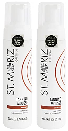 St Moriz Instant Self Tanning Mousse Mediano (Pack 2) 2 X 200Ml Cada