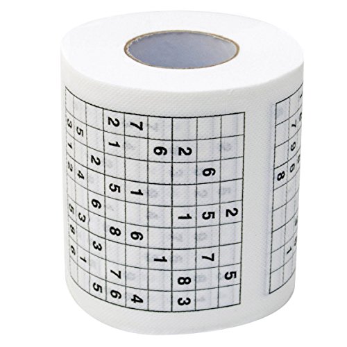 Sudoku Papel WC sudoku papel higiénico divertido con sudoku rompecabezas