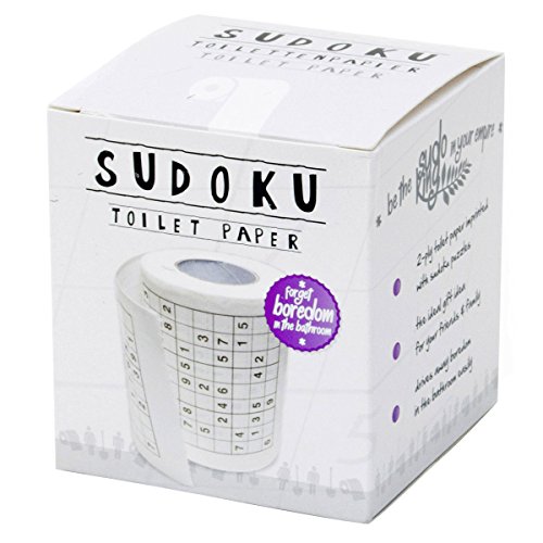 Sudoku Papel WC sudoku papel higiénico divertido con sudoku rompecabezas