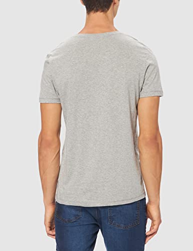 Superdry Classic tee Doubles Camiseta, Grey Multipack, L para Hombre