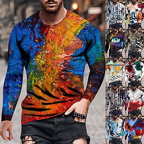 T-shirt Hombre Básicas - Ropa Da Primavera Estío Guayaberas Algodón Polos Pullover Tops Blusones Camisa Moderna Chic Originales Camisas Manga Larga