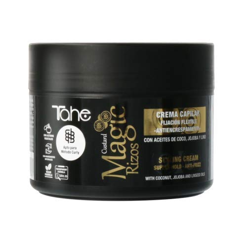 Tahe Crema capilar de fijación Custards Magic Rizos 300Ml