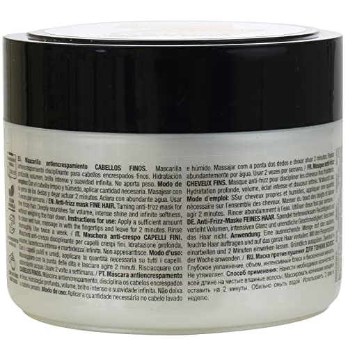 Tahe Miracle Gold Mascarilla Antiencrespamiento para Cabellos Finos, 300 ml