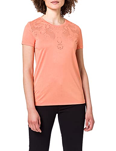 Taifun T-Shirt 1/2 Arm Camiseta, Papaya, 38 para Mujer