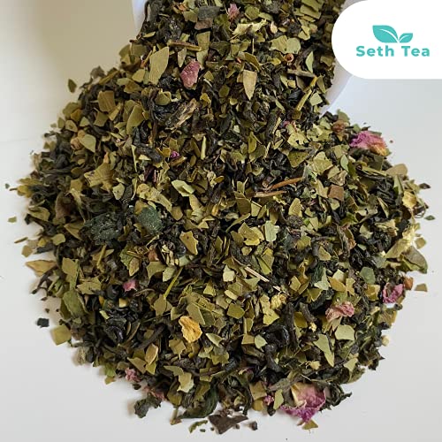 Té Adelgazante Slim Ecológico | Infusiones para Adelgazar | 100grs(60 Días) | Té Quemagrasas | Té Verde para Adelgazar | Ingredientes Premium Té Verde, Yerba Mate, Diente de León …