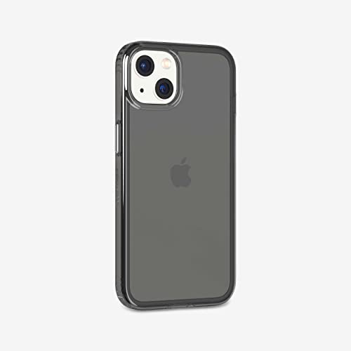 tech21 EVO Clear para iPhone – Funda de teléfono Tintada de Carbono con protección multicaída de 12 pies, Gris