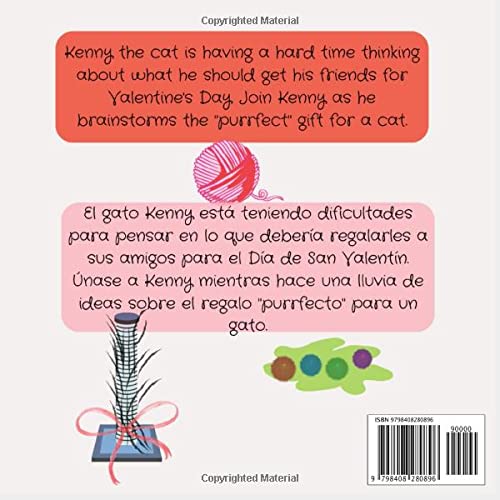 The Purrfect Valentine's Day Gift for a Cat; El Purrfecto Regalo del Día de San Valentín Para un Gato: Bilingual English Spanish Children's Book. ... Day Gift. Valentine's Day Cat Gifts for Her.