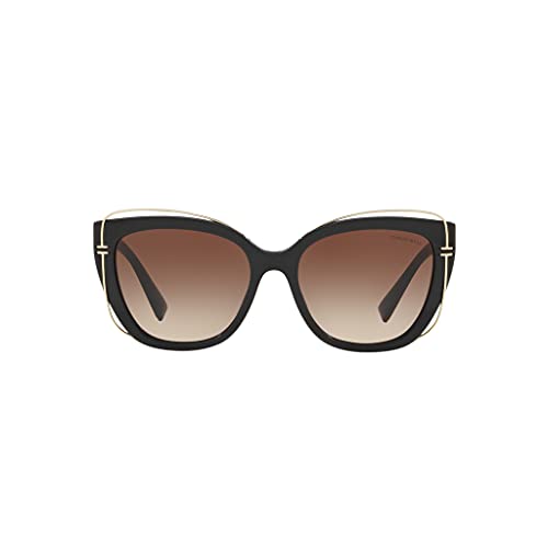 Tiffany Gafas de Sol T TF 4148 BLACK/BROWN SHADED mujer