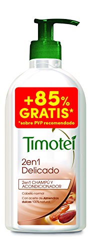 Timotei 2 en 1 delicado almendras 400 ml + 350 ml