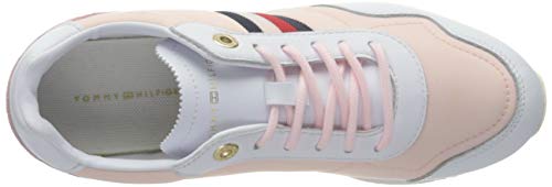 Tommy Hilfiger Casual City Runner, Zapatillas Mujer, Rosa Claro, 38 EU