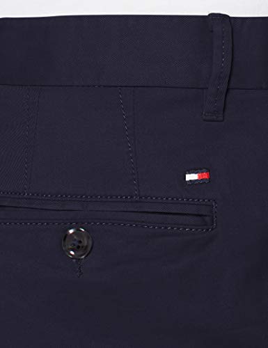 Tommy Hilfiger Core Denton Straight Chino, Pantalones Hombre, Azul (Sky Captain 403), W36/L34