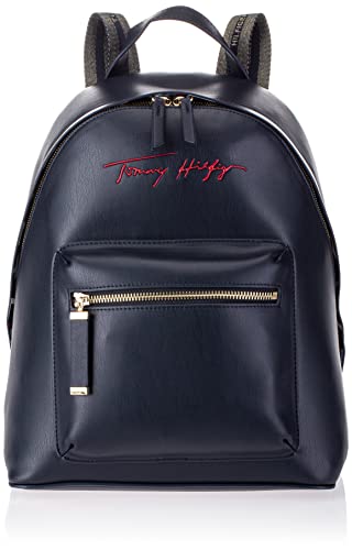 Tommy Hilfiger Iconic Tommy, Mochila para Mujer, Cielo del Desierto, Medium