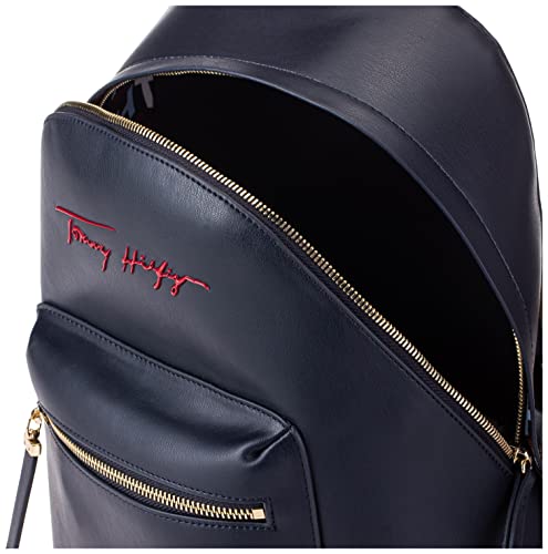 Tommy Hilfiger Iconic Tommy, Mochila para Mujer, Cielo del Desierto, Medium