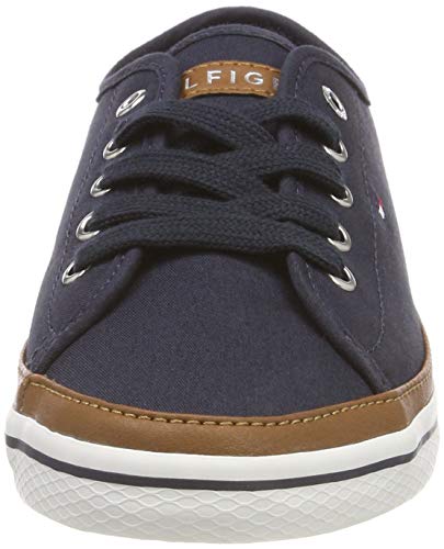 Tommy Hilfiger K1285esha 6d, Zapatillas para Mujer, Azul (Midnight 403), 37 EU