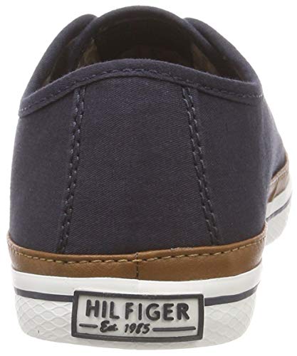 Tommy Hilfiger K1285esha 6d, Zapatillas para Mujer, Azul (Midnight 403), 37 EU