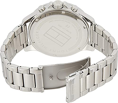 Tommy Hilfiger Reloj Analógico para Hombre. de Cuarzo con Correa en Acero Inoxidable 1791718