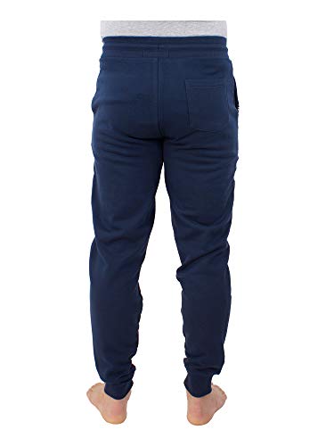 Tommy Hilfiger Repeat Logo Tape Joggers Pantalones Deportivos, Azul (Navy Blazer), Small para Hombre