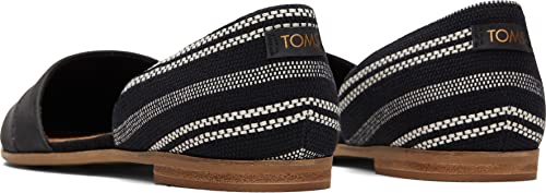 TOMS Jutti Dorsay, Zapatos Tipo Ballet Mujer, Negro, 36.5 EU