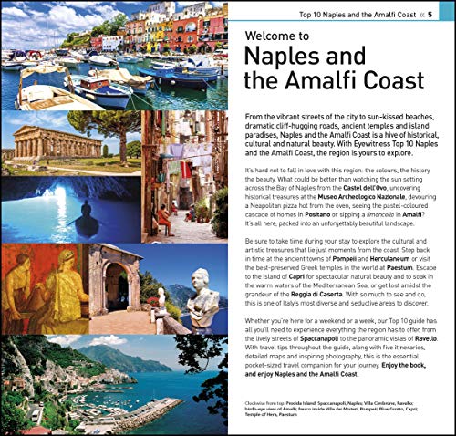 Top 10. Naples And The Amalfi Coast (DK Eyewitness Travel Guide) [Idioma Inglés]