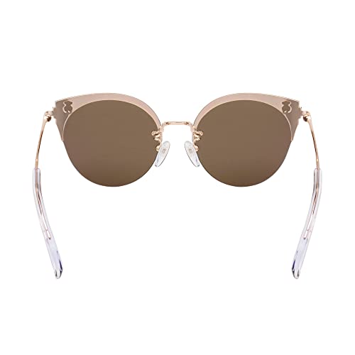 TOUS STOA09-56300G Gafas, Rosado, 56/18/140 para Mujer