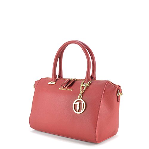 TRUSSARDI JEANS by Trussardi - Bolso de asas de Material Sintético para mujer Rojo 39 ROSSO