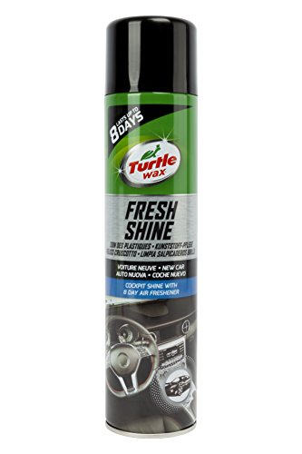 Turtle Wax 51787 Fresh Shine Limpiador Interior De Automóviles para Brillo Y Protección De Plástico Profumo Di Auto Nuove Nuevo Aroma De Coche 600Ml