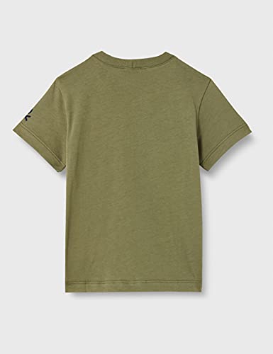 United Colors of Benetton Camiseta 3i1xc13e1, Verde Militar 07n, 2 Años para Bebés