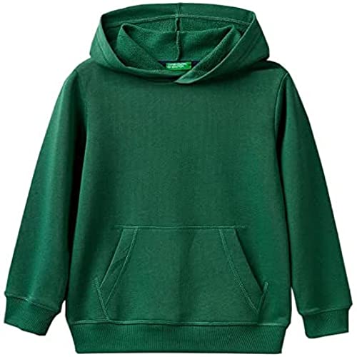 United Colors of Benetton Camiseta C/CAPP. M/L 3j68c2284 Sudadera con Capucha, Verde 1n0, 170 cm Niños y jóvenes