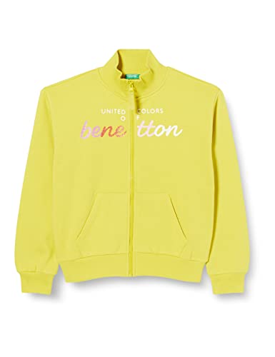 United Colors of Benetton Chaqueta M/L 3j68c5972 Suéter cárdigan, Verde 159, 170 cm Niñas y Chicas