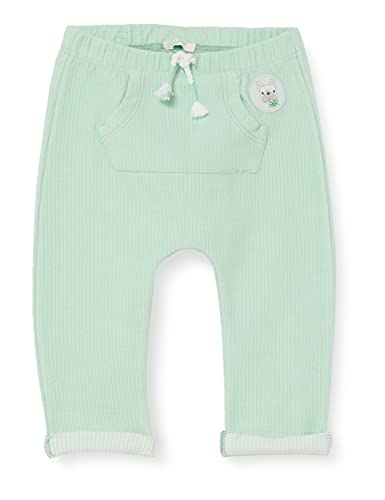 United Colors of Benetton Pantalone 37p3mf254 Pantaln, Verde 75a, 68 cm para Bebés