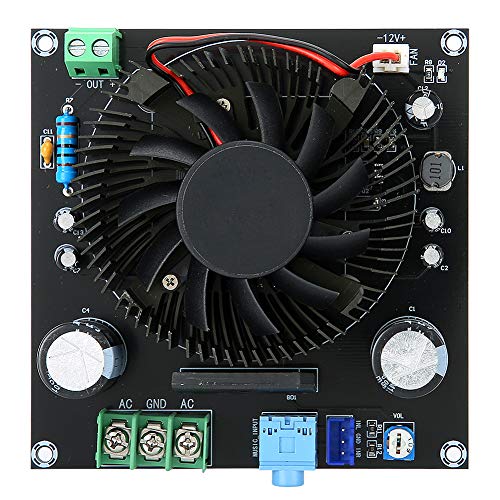 Uxsiya Módulo de Placa amplificadora de Alta eficiencia de disipación de Calor Hi-Fi TDA7293 Amplificador de Potencia Clase A Duradero de Alta definición