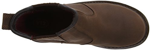 V12 Rawhide, Oiled Leather Safety Dealer, 10 UK 44 EU, Brown