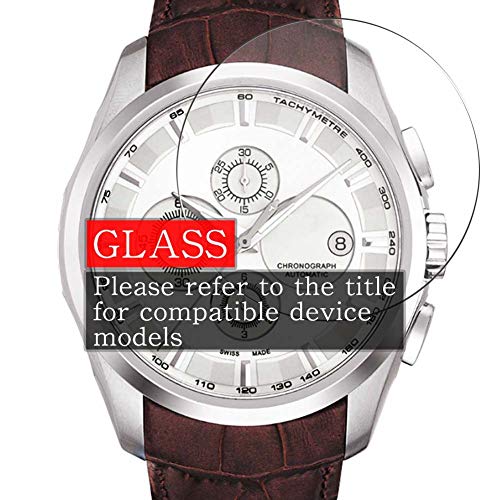 VacFun 3 Piezas Vidrio Templado Protector de Pantalla para EDOX Les Bemonts 72014 3 AIN, 9H Cristal Screen Protector Sin Burbujas, Alta Definición Película Protectora Reloj Inteligente