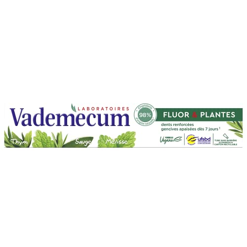 Vademécum - Pasta de dientes - Fluor y plantas - 75 ml