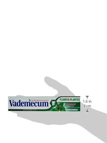 Vademécum - Pasta de dientes - Fluor y plantas - 75 ml - Lote de 2