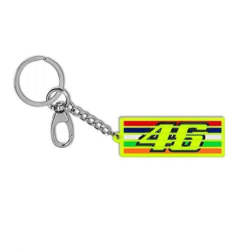 Valentino Rossi Vr46 Classic-Accessories, llaveros Unisex Adulto, Multicolor, Solamente