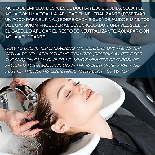 Válquer Profesional Neutralizante para Permanente. Riza el cabello más díficil de forma permanente. Cosmético para el profesional de peluquería - 100 Ml