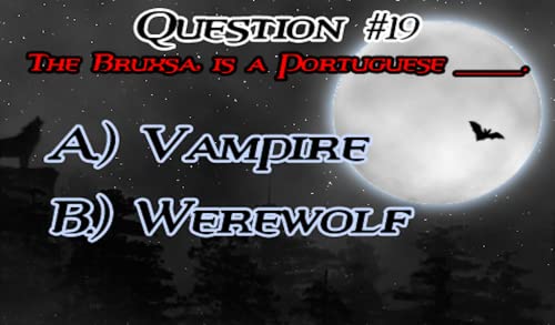 Vampires vs. Werewolves Quiz